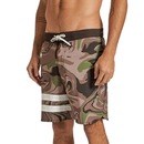 Bermuda Hurley Phantom Block Party Camuflada - Masculina - Foto 1