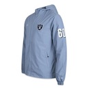 Jaqueta Corta Vento New Era Las Vegas Raiders Core com Capuz Masculina - Foto 3