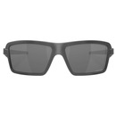 Óculos de Sol Unissex Oakley Cables Steel Prizm Black - Foto 2