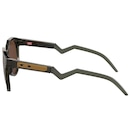 Óculos de Sol Unissex Oakley HSTN Olive Ink Prizm Tungsten Polar - Foto 3