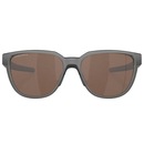 Óculos de Sol Unissex Oakley Actuator Matte Grey Smoke Prizm Tungsten - Foto 2