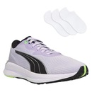Kit Tênis Puma Electrify Nitro 2 com 3 Pares de Meias - Feminino - Foto 1
