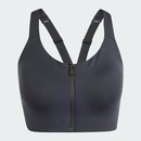 Top Fitness com Bojo adidas Zíper Alto Suporte Tlrd Impact Luxe - Feminino - Foto 3