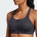 Top Fitness com Bojo adidas Zíper Alto Suporte Tlrd Impact Luxe - Feminino - Foto 8