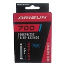 Kit Câmaras de Ar Arisun 700 X 18/25 Bike Bico Fino 60mm - 4 unidades - Foto 4