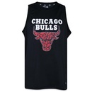 Camiseta Regata New Era Nba Chicago Bulls Core Nba Masculina - Foto 1