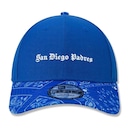 Boné New Era 940 Snapback San Diego Padres Street Latin Aba Curva - Foto 3