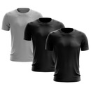 Kit de Camisas Térmica Adriben Dry Fit com Proteção Solar - 3 Unidades - Masculina - Foto 1
