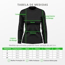 Kit de Camisas Térmica Adriben Dry Fit Manga Longa com Proteção Solar - 4 Unidades - Feminino - Foto 8