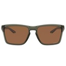 Óculos de Sol Unissex Oakley Sylas Olive Ink Prizm Tungsten - Foto 2