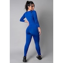 Macacão Fitness MVB Modas Longo 3/4 Costa Fechada Fitness Suplex - Feminino - Foto 2