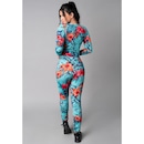 Macacão Fitness MVB Modas Longo 3/4 Costa Fechada Fitness Suplex - Feminino - Foto 2