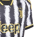 Camisa Juventus I 2023/24 adidas - Infantil - Foto 5