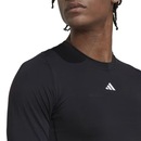 Camiseta adidas Manga Longa Treino Techfit - Masculina - Foto 6