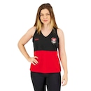 Camiseta Regata do Flamengo Braziline Blockchain - Feminina - Foto 1