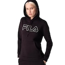 Blusão de Moletom com Capuz Fila - Feminino - Foto 1