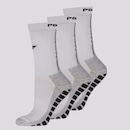 Kit Meias Penalty Grip Antiderrapante -3 Pares - Adulto - Foto 1