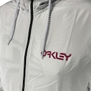 Jaqueta Corta Vento com Capuz Oakley B1B Packable Jacket Stone - Masculina - Foto 3