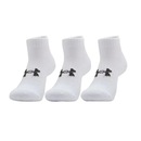 Meia Cano Baixo Under Armour Core Cotton com 3 Pares - Adulto - Foto 1