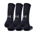 Meia Cano Alto Under Armour Packheatgear Crew com 3 Pares - Masculina - Foto 2