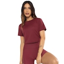 Blusa Cropped Alto Giro Porus - Feminina - Foto 2