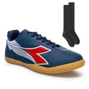 Chuteira Futsal Diadora Mondiale França + Par De Meião - Adulto - Foto 1