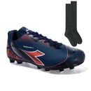 Chuteira De Campo Diadora Squadra + Par De Par De Meião - Adulto - Foto 1