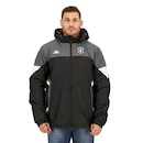 Jaqueta Parka do Vasco da Gama Kappa Dobby - Masculina - Foto 1