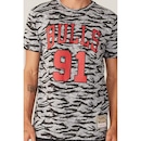 Camiseta Mitchell & Ness Especial Chicago Bulls Dennis Rodman - Masculina - Foto 2