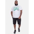 Camiseta NBA Plus Size College Logo Boston Celtics - Masculina - Foto 5