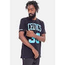 Camiseta Mitchell & Ness Tie Dye Black Boston Celtics Larry Bird - Masculina - Foto 3