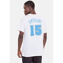 Camiseta Mitchell & Ness Name and Number Carmelo Anthony Denver Nuggets - Masculina - Foto 4