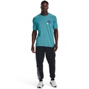 Calça Jogger Under Armour Rival Fleece Graphic - Masculina - Foto 4
