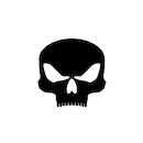 Camiseta 100% Black Skull - Masculina - Foto 4