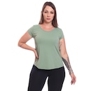 Kit Camisetas Dellas Fit Manga Curta Dry Fit Academia Treino - 2 Unidades - Feminina - Foto 4
