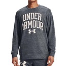 Blusão de Moletom Under Armour Rival Terrier Crew - Masculino - Foto 1