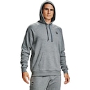 Blusão de Moletom Under Armour Rival Fleece Hoodie Capuz - Masculino - Foto 1