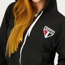 Jaqueta de Moletom do São Paulo Braziline Portlet - Feminina - Foto 3