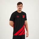 Camisa do Athletico Paranaense Iii 2023 Vitor Roque 9 Umbro - Masculina - Foto 4