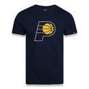 Camiseta New Era Indiana Pacers Basic Logo Nba - Masculina - Foto 1