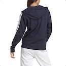 Jaqueta com Capuz adidas Regular Essentials 3-Stripes - Feminina - Foto 4