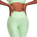 Calça Legging Caju Brasil Textura Exclusiva Menta - Feminina - Foto 3
