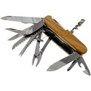 Canivete de Bolso Victorinox Médio Swiss Champ Wood - Foto 5