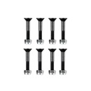 Truck para Skate 139Mm + Pads Anti Vibração Black Sheep e Parafuso de Base - Foto 7