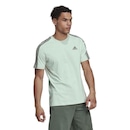 Camiseta adidas Essentials 3 Listras - Masculina - Foto 3