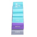 Kit de Faixa Elástica Acte Sports T234 Loop Band - Tensões Leve, Média e Forte - Foto 4