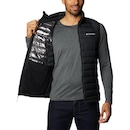 Colete Columbia Powder Lite Preto - Masculino - Foto 4