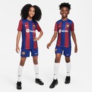 Camisa Barcelona I 2023/24 Torcedor Pro Nike - Infantil - Foto 3