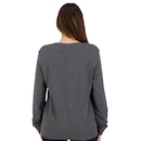 Blusão de Moletom sem Capuz adidas Logo Linear - Feminino - Foto 3