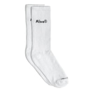 Kit Meias Cano Alto Alive Logo - 34 Ao 46 - 3 Pares - Adulto - Foto 2